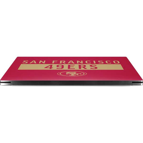 NFL San Francisco 49ers Red Performance Series Dell XPS Skin
